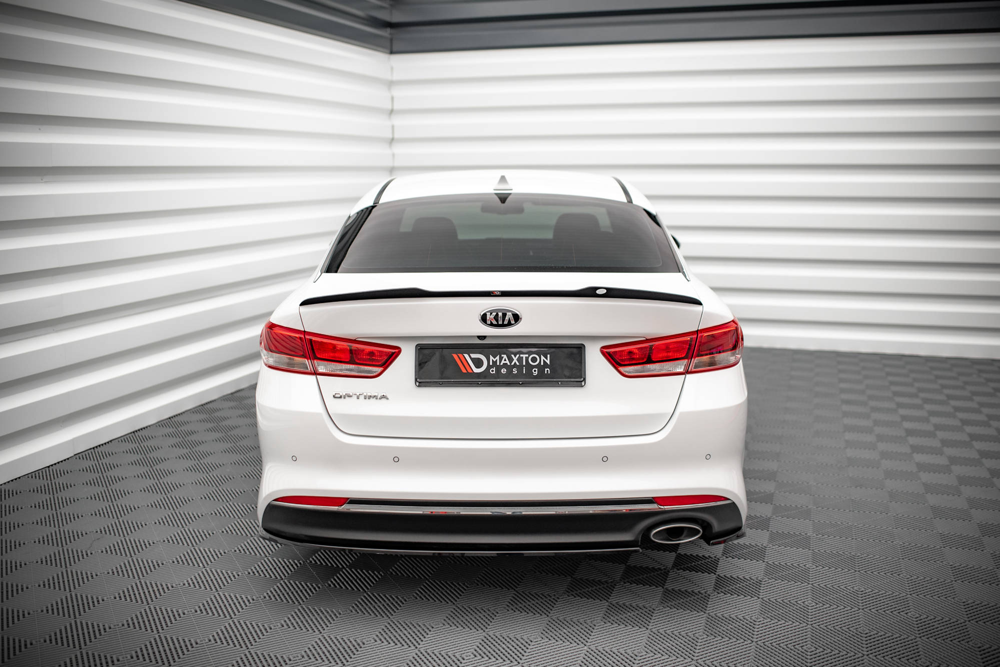 Rear Side Splitters Kia Optima Mk4 - 4