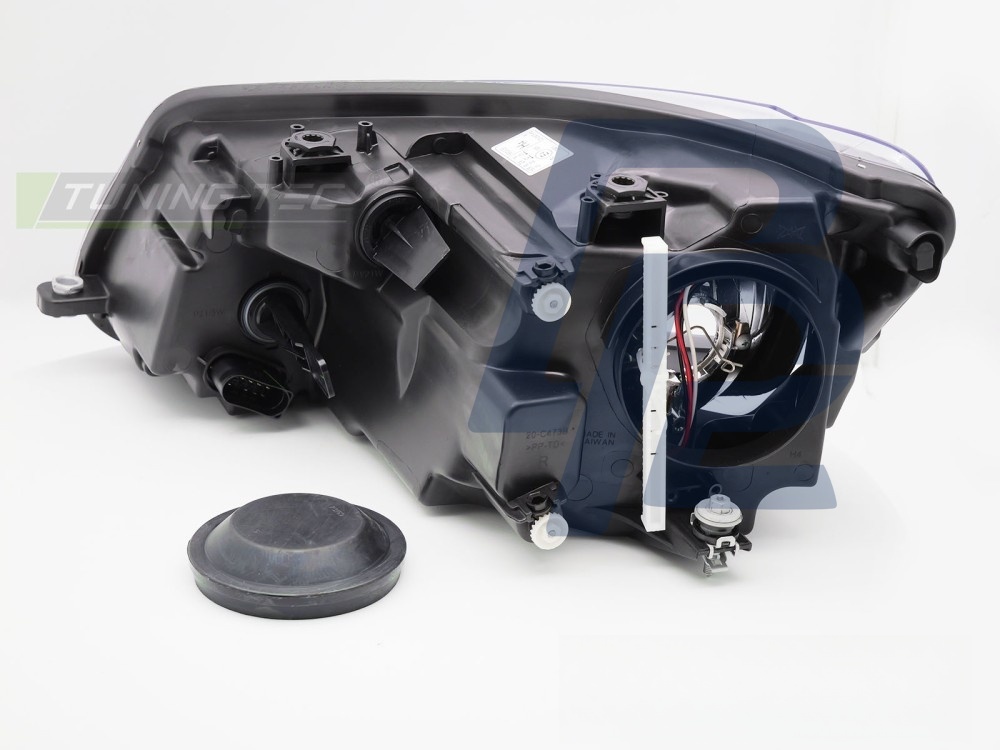 Headlight Black Right Side H4 TYC for VW Caddy 2011–2014 - 5