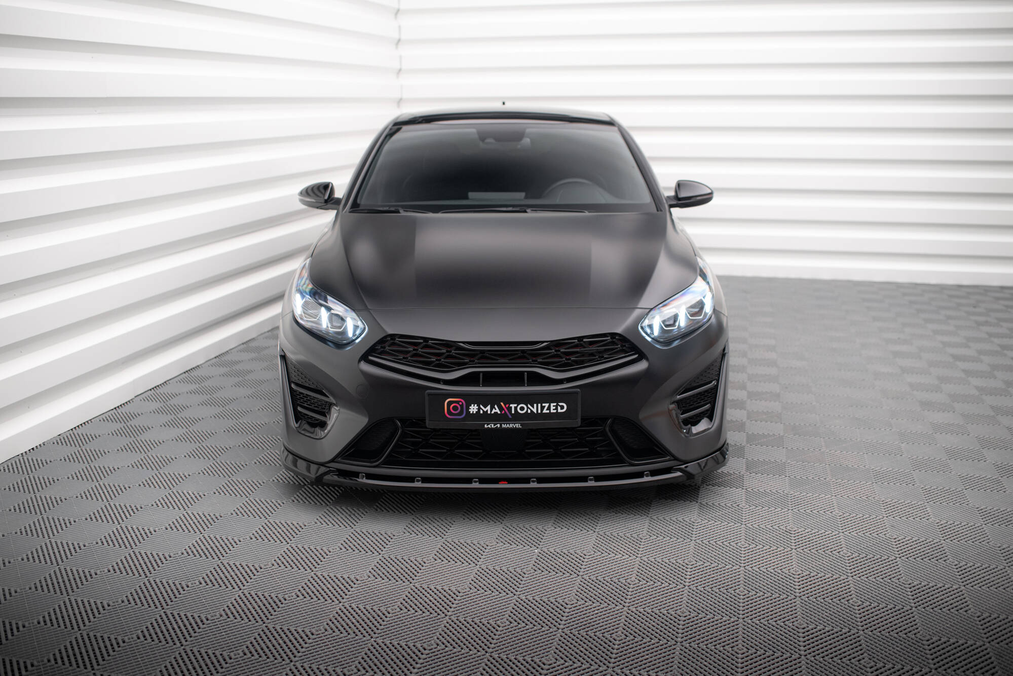 Front Splitter V.2 Kia Proceed GT Mk3 Facelift / Ceed GT Mk1 Facelift - 2