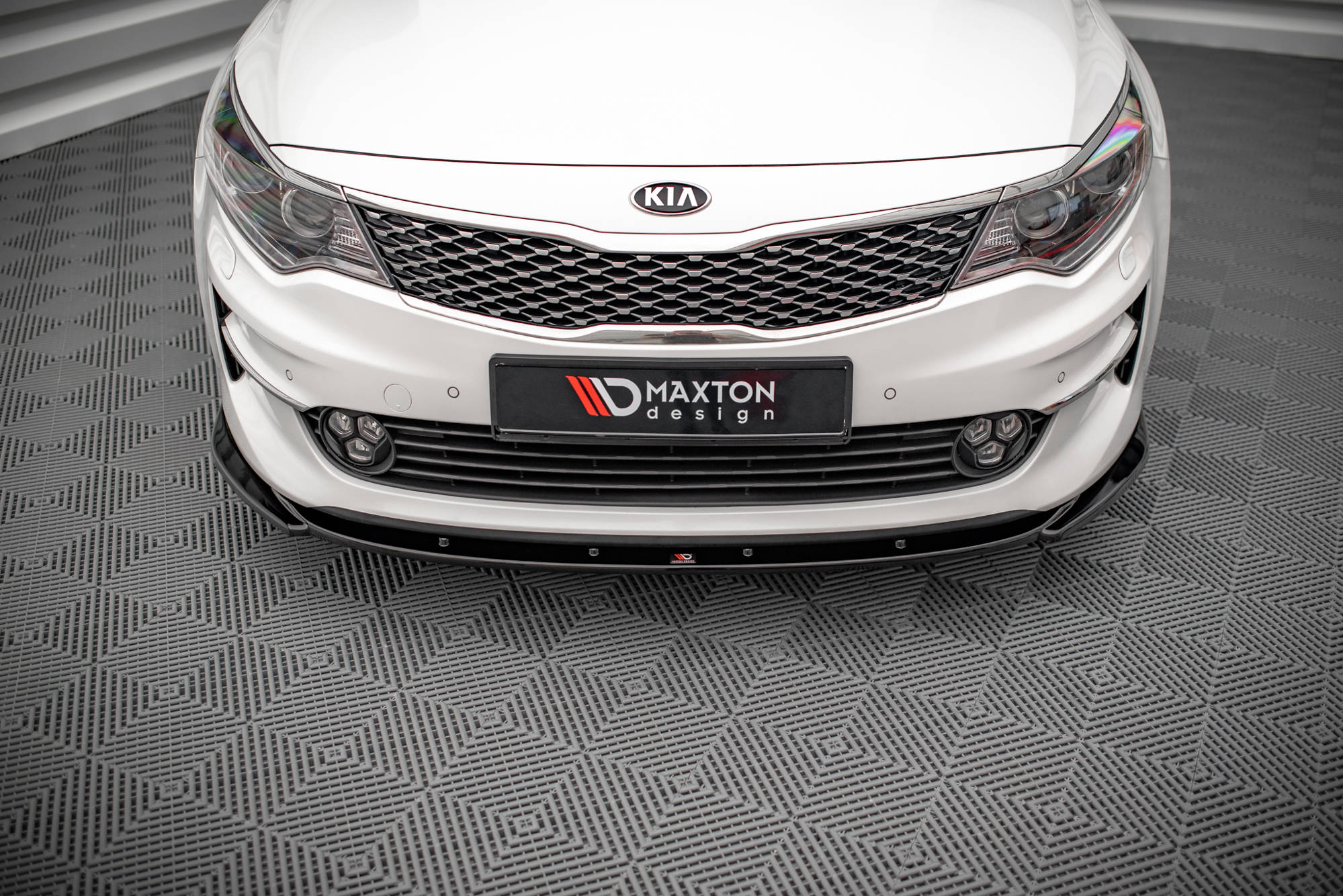Front Splitter V.2 Kia Optima Mk4 - 4