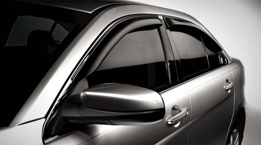 TOYOTA COROLLA KOMBI 5D 02- CLIMAIR WINDOW VISORS (2-PC) - 3