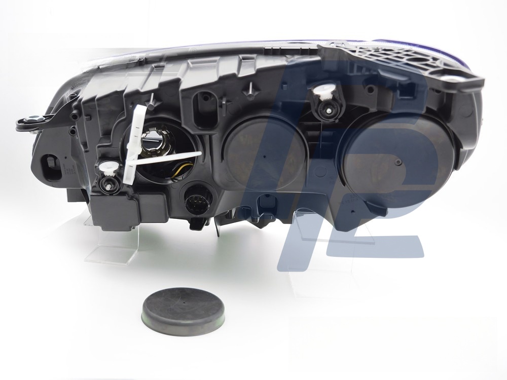 Right Headlight Black TYC for Fiat Doblo 2014–2022 - 4