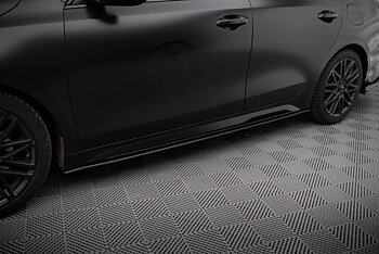 STREET PRO SIDE SKIRTS DIFFUSERS SUITABLE FOR KIA PROCEED GT / GT-LINE MK1 FACELIFT / CEED GT MK3 FACELIFT – MAXTON DESIGN