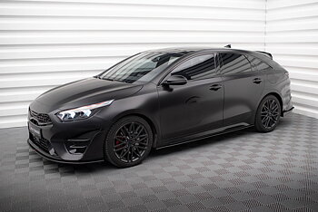 STREET PRO SIDE SKIRTS DIFFUSERS SUITABLE FOR KIA PROCEED GT / GT-LINE MK1 FACELIFT / CEED GT MK3 FACELIFT – MAXTON DESIGN