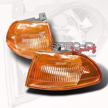 HONDA CIVIC 92-95 4D CORNER LIGHTS AMBER [SR]