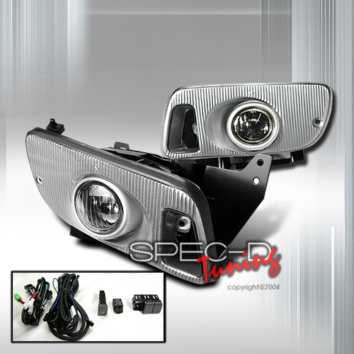 HONDA CIVIC 92-95 4D OEM FOGLIGHTS CLEAR