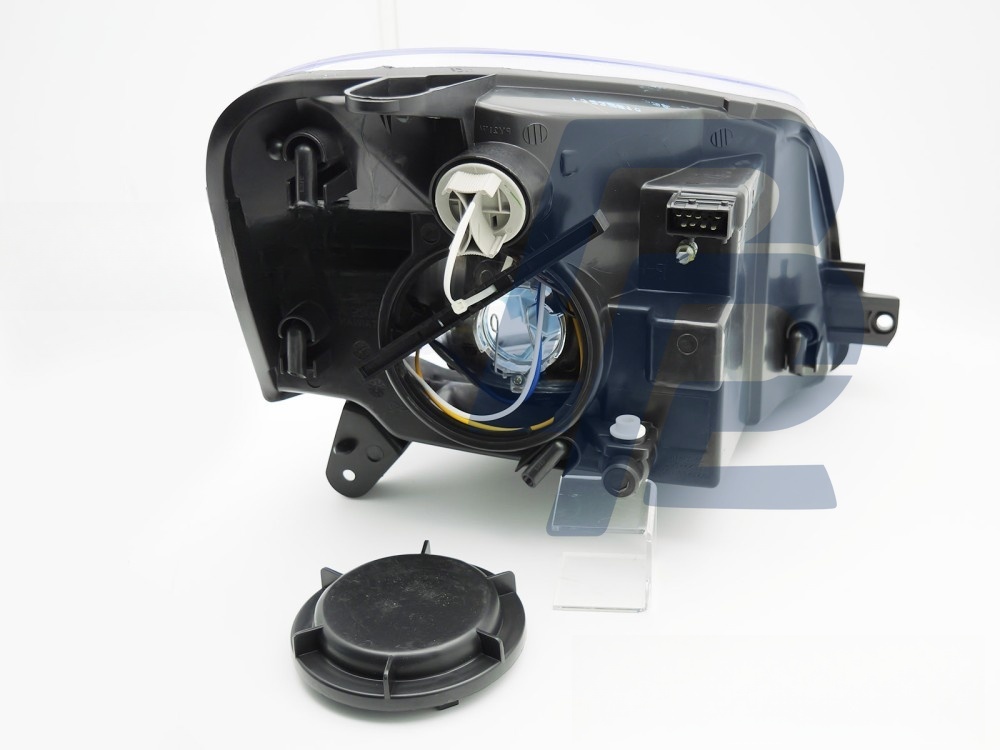Headlight Chrome Left Side TYC for Citroen Berlingo Peugeot Partner 2002–2010 - 2