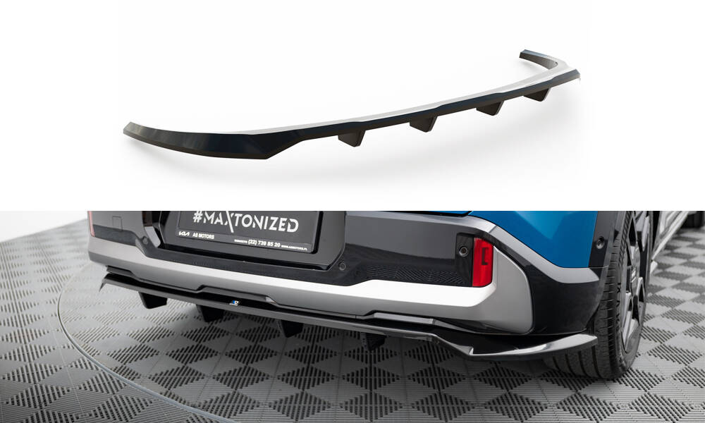 Rear Splitter (Vertical Bars) Kia EV9 GT-Line Mk1