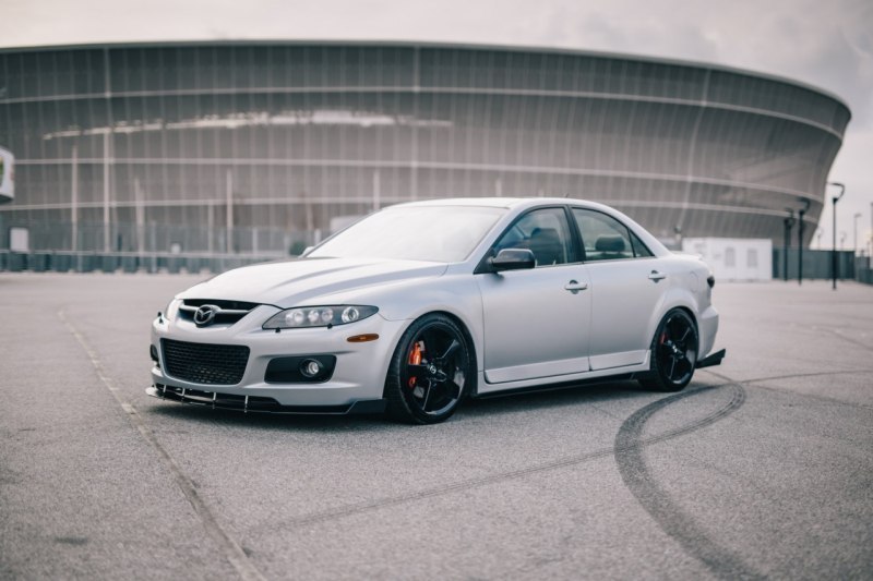 FRONT RACING SPLITTER V.1 MAZDA 6 MK1 MPS - 2