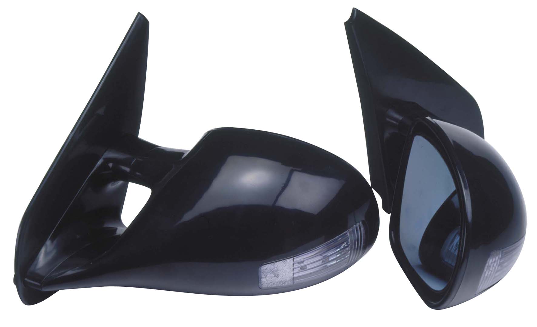 UNIVERSAL M3-LOOK MIRRORS MANUAL + LED (EXCL. ADAPTERS)
