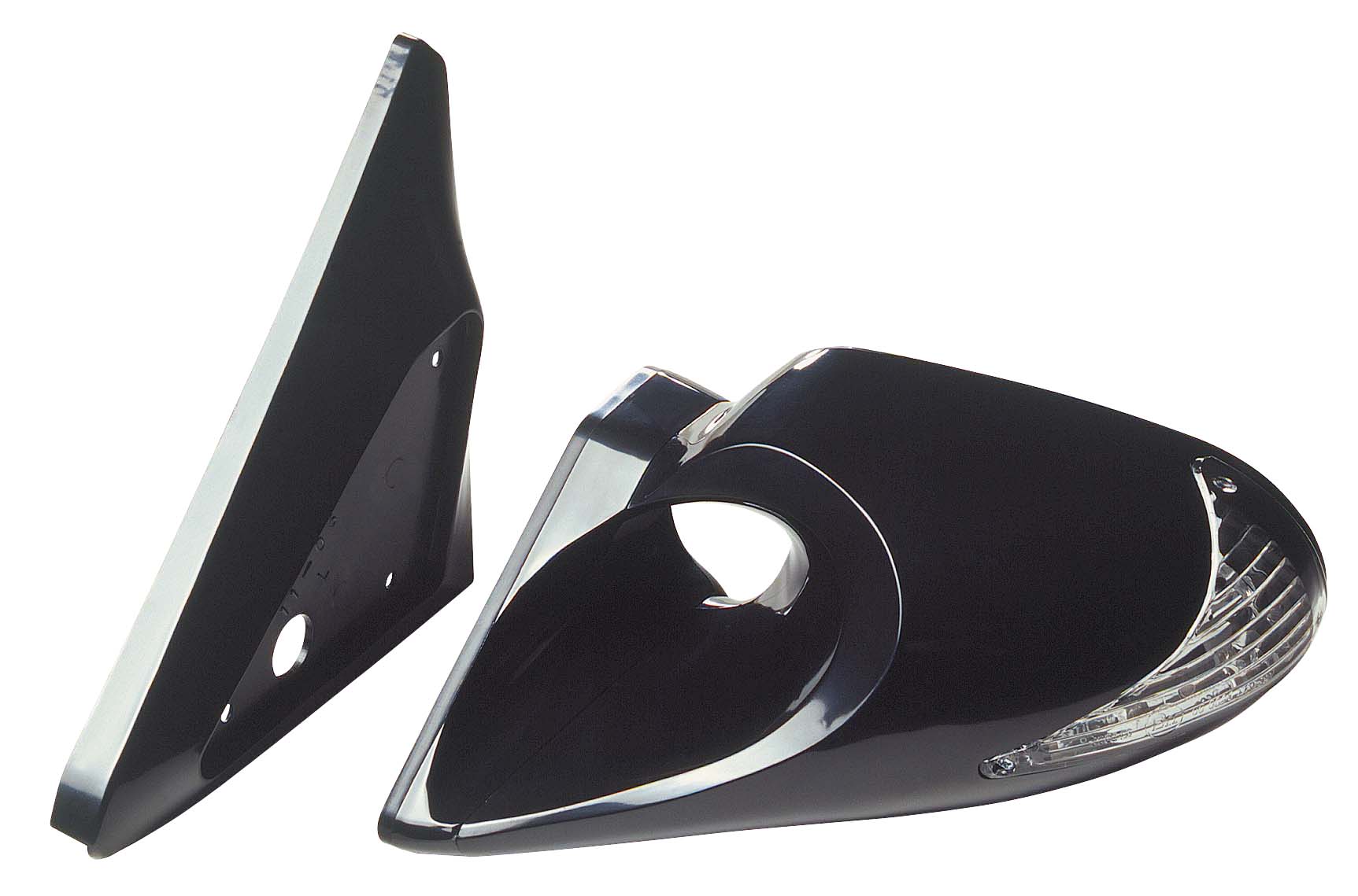 UNIVERSAL K6-LOOK MIRRORS MANUAL + LED (EXCL. ADAPTERS)