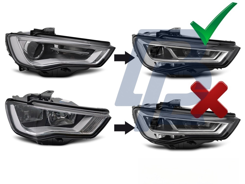 Headlights Full LED Sequential DRL for Audi A3 8V 2012–2016 - 10