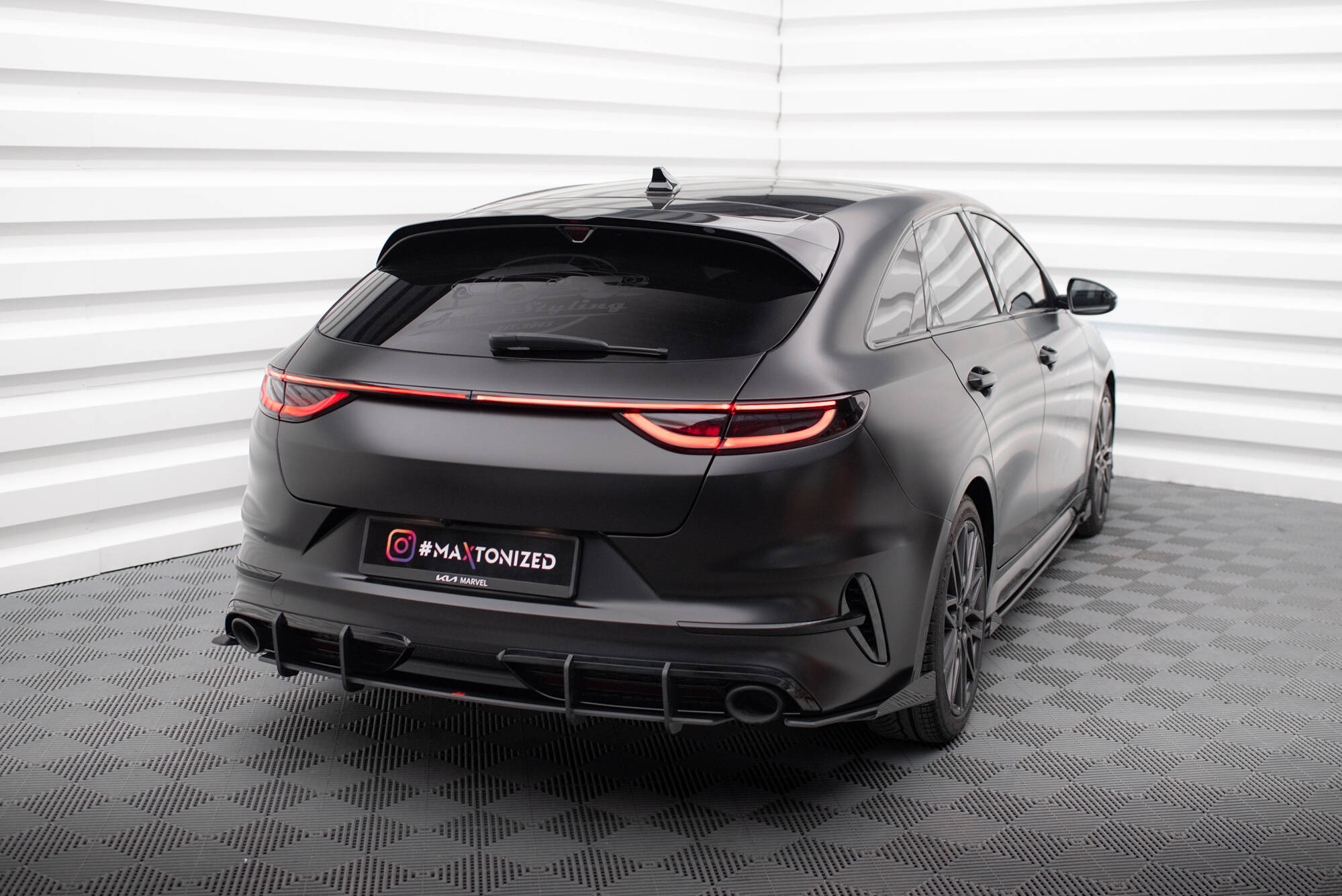 Rear Side Flaps KIA ProCeed GT Mk1 Facelift - 2
