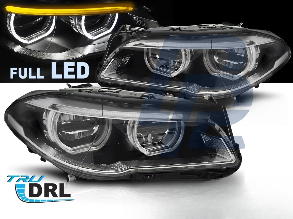 Headlights Full LED DRL for BMW F10 / F11 2010–2013 - 4