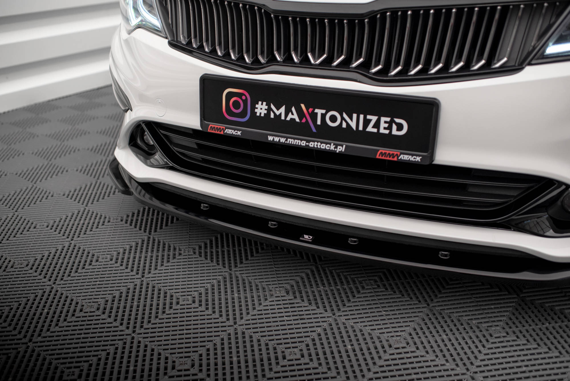Front Splitter V.2 Kia Optima Mk4 Facelift - 3
