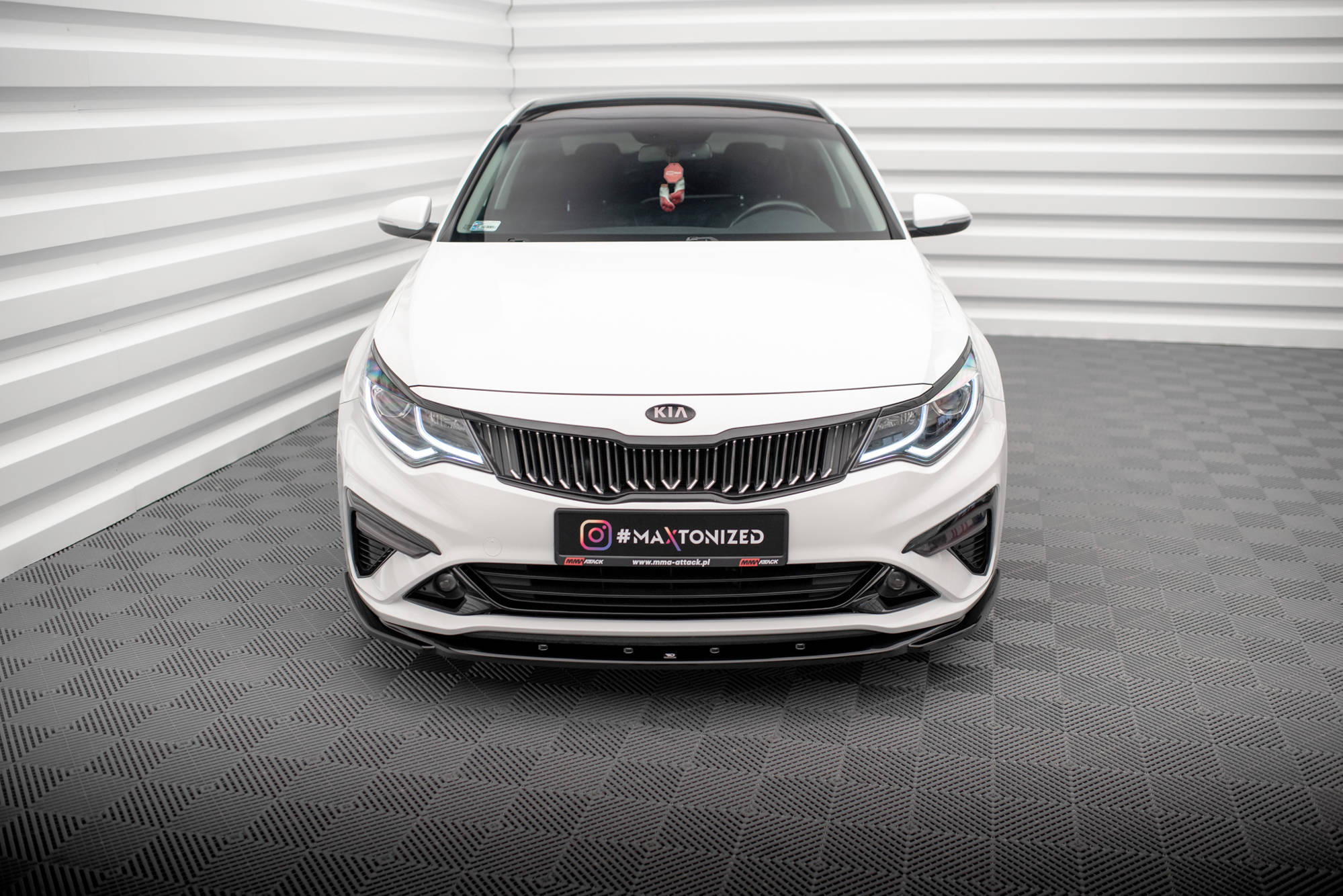 Front Splitter V.2 Kia Optima Mk4 Facelift - 2