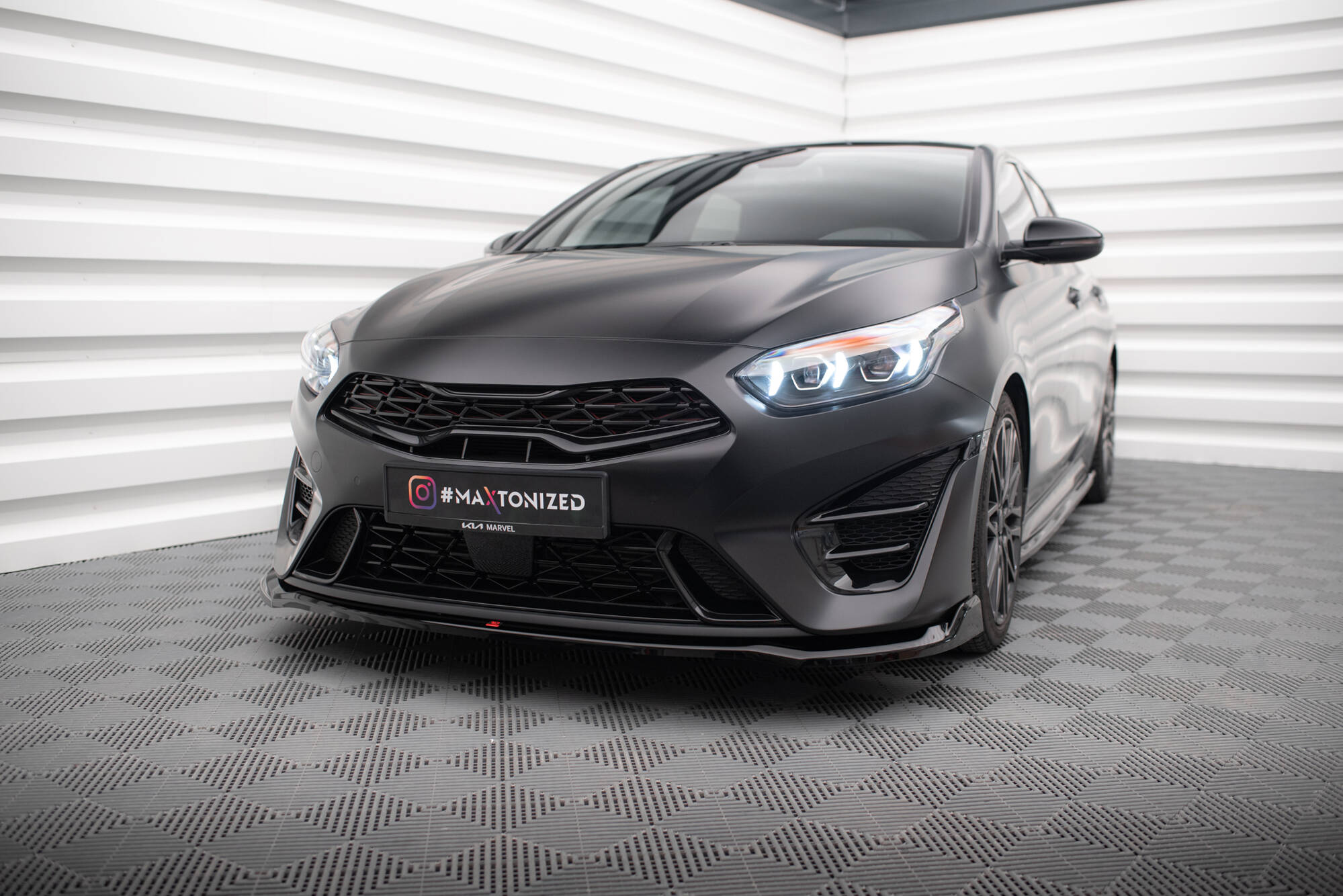 Front Splitter V.1 Kia Proceed GT Mk3 Facelift / Ceed GT Mk1 Facelift - 4