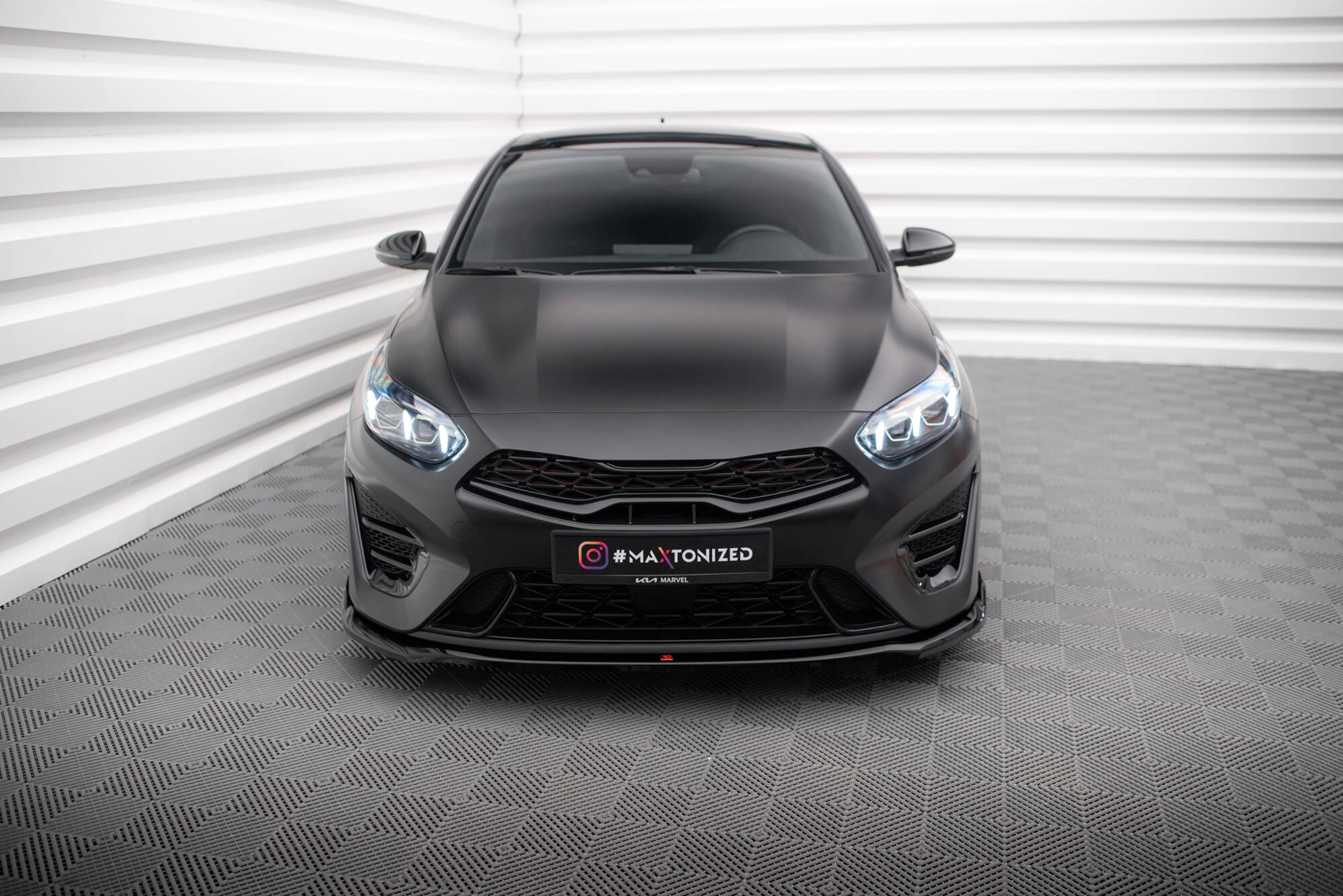 Front Splitter V.1 Kia Proceed GT Mk3 Facelift / Ceed GT Mk1 Facelift - 2