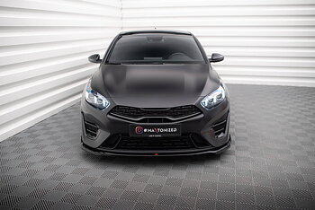 FRONT SPLITTER V.1 SUITABLE FOR KIA PROCEED GT MK3 FACELIFT / CEED GT / GT - LINE MK1 FACELIFT – MAXTON DESIGN