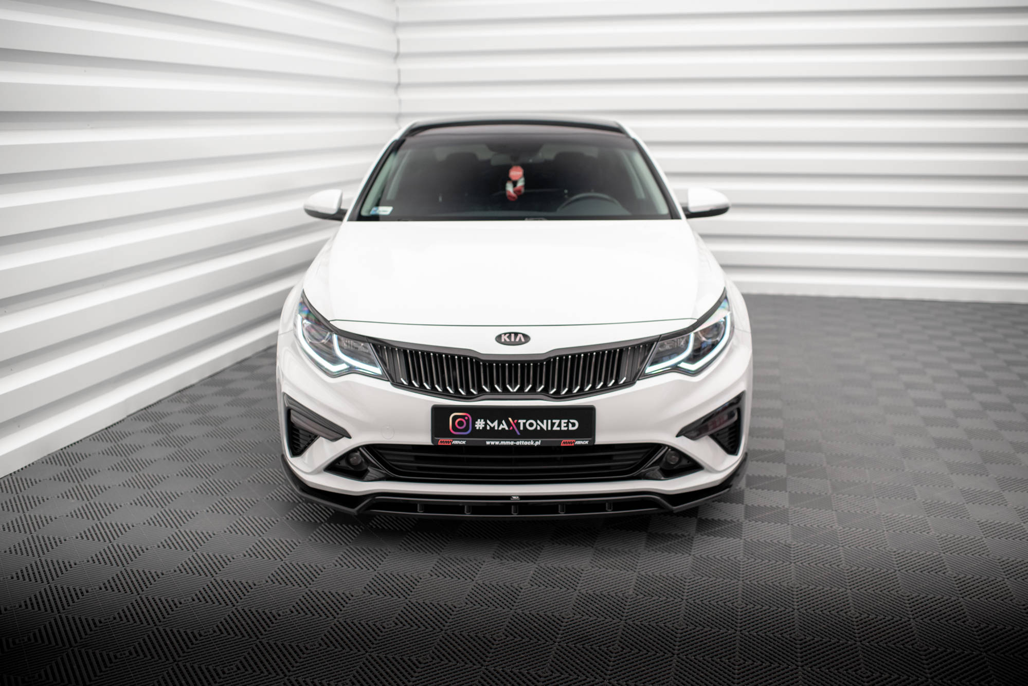 Front Splitter V.1 Kia Optima Mk4 Facelift - 2