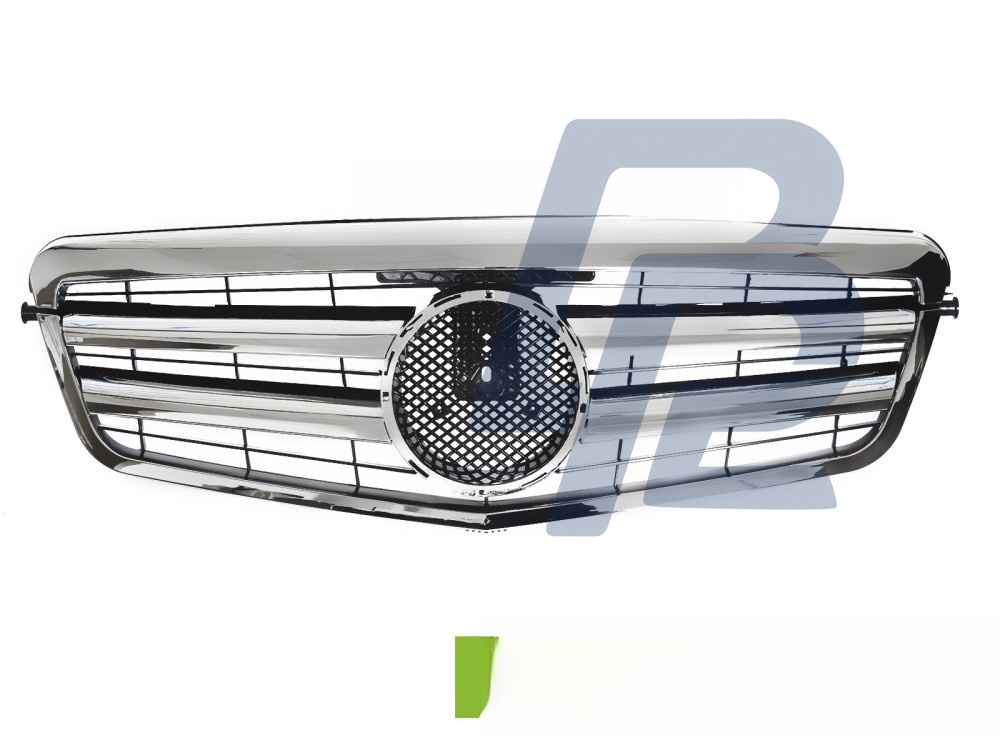 Grille Sport Chrome for Mercedes W212 / S212 2009–2013 - 4