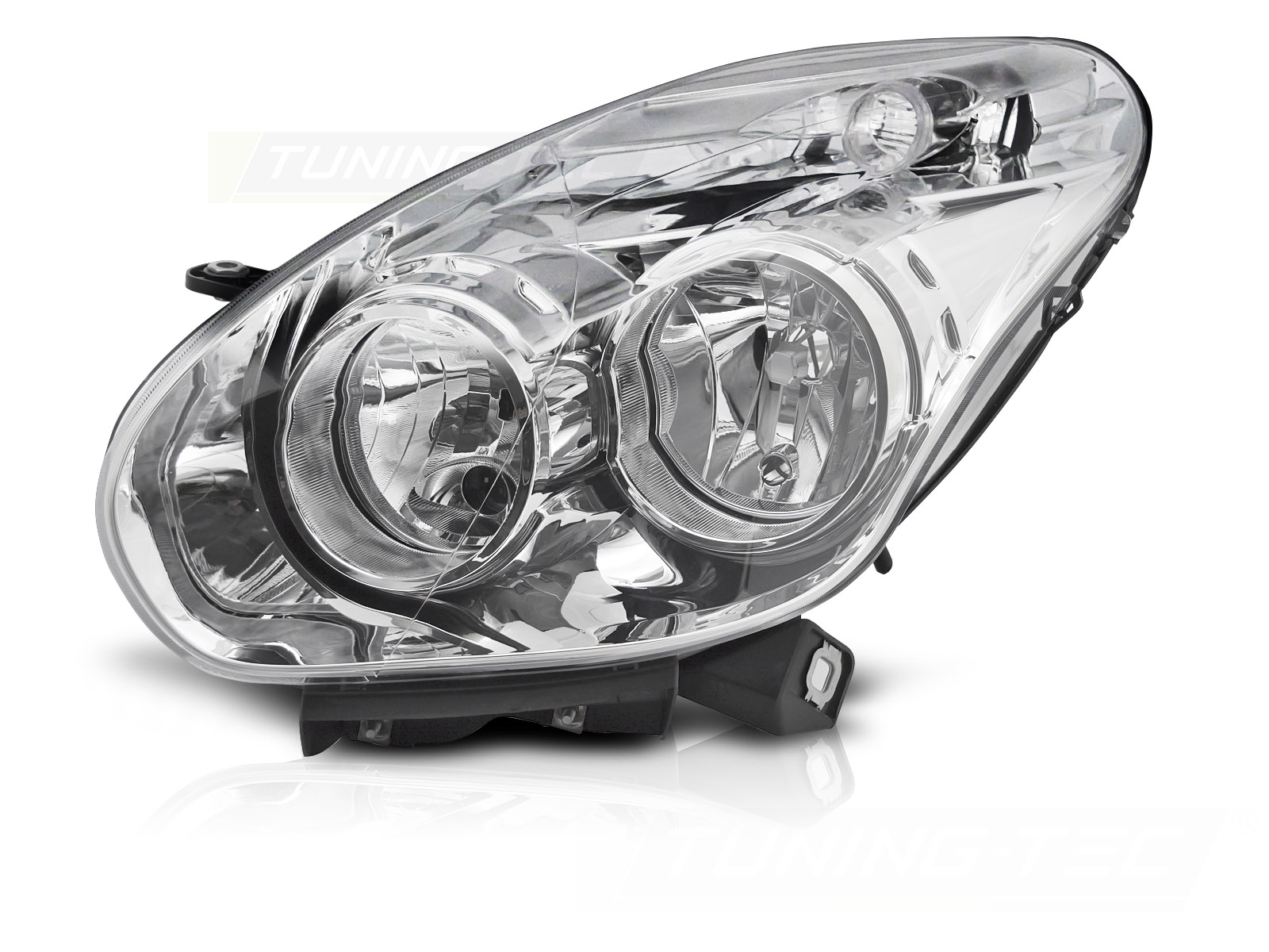STRÅLKASTARE VÄNSTER SIDA TYC TILL FIAT DOBLO 2010-2014 OPEL COMBO 2012-2018