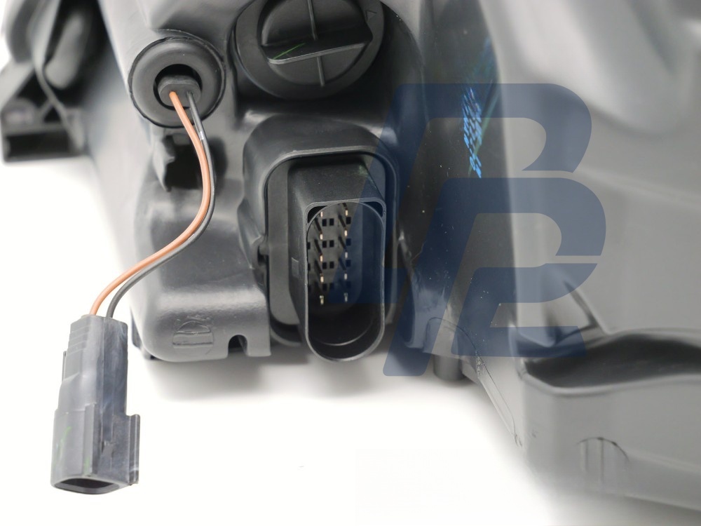 Headlight AFS Black Left Side TYC for Ford Focus MK2 2008–2010 - 4