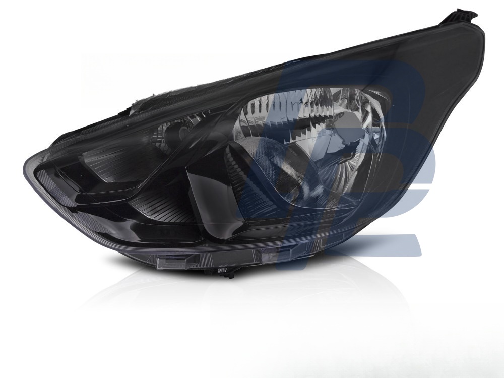Headlight Black Left Side TYC for Ford Ka+ 2018–2021 - 2