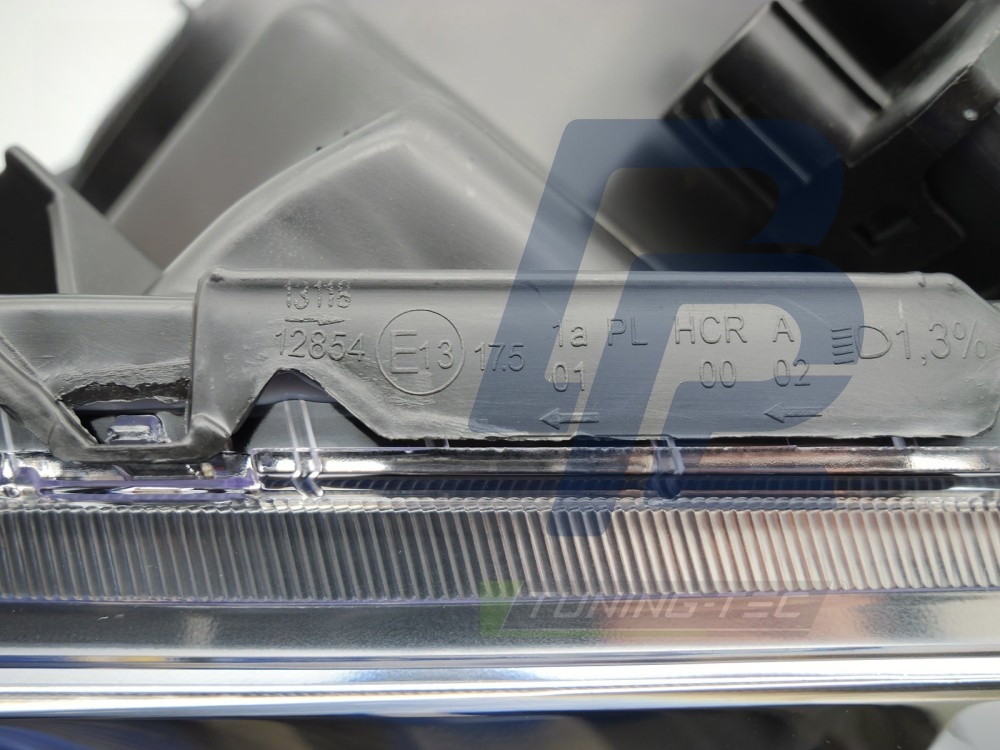 Headlight Smoked Chrome Left Side TYC for Honda CR-V III 2006–2012 - 6