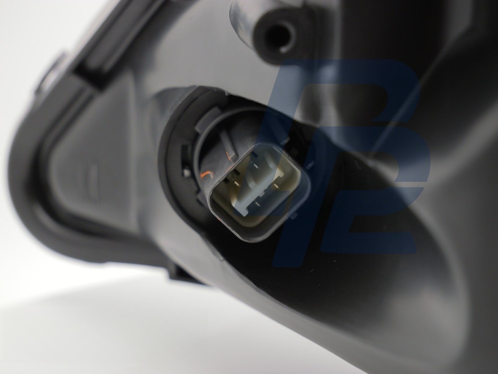 Headlight Smoked Chrome Right Side TYC for Honda CR-V III 2006–2012 - 4