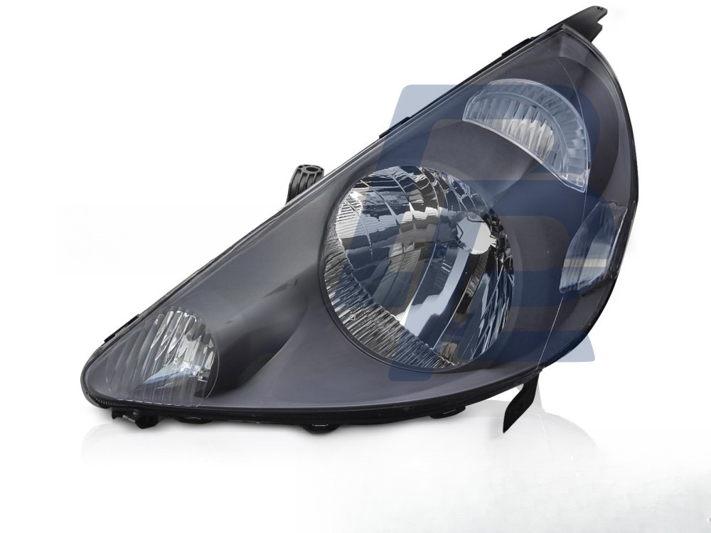 Left Headlight Black TYC for Honda Jazz Fit 2002–2004 - 2