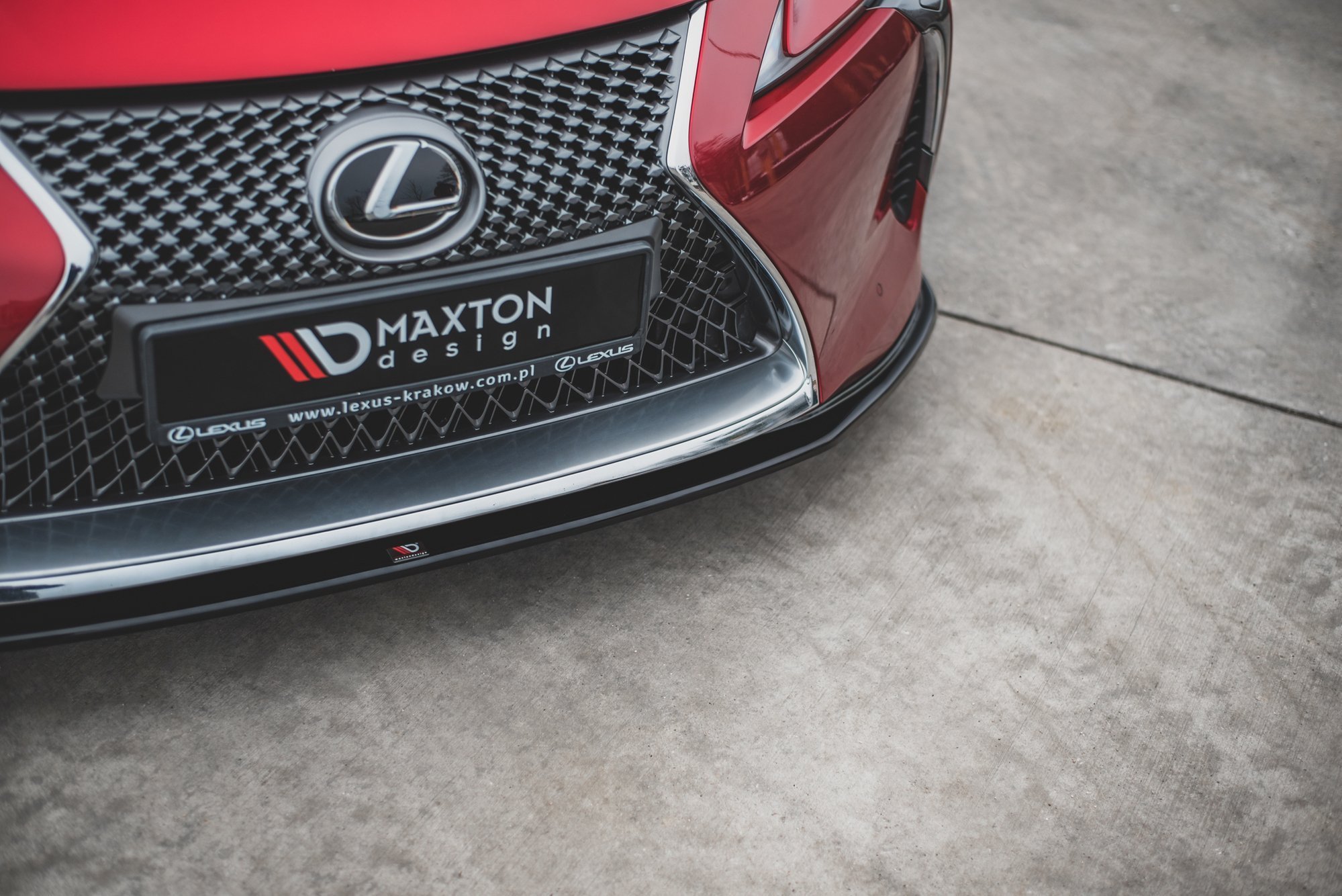 Front Splitter V2 Lexus LC 500 (2017-) - 3