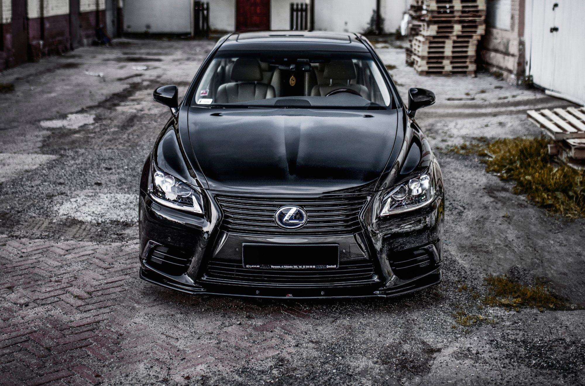 Front Splitter Lexus LS MK4 Facelift (2012-2017) - 4