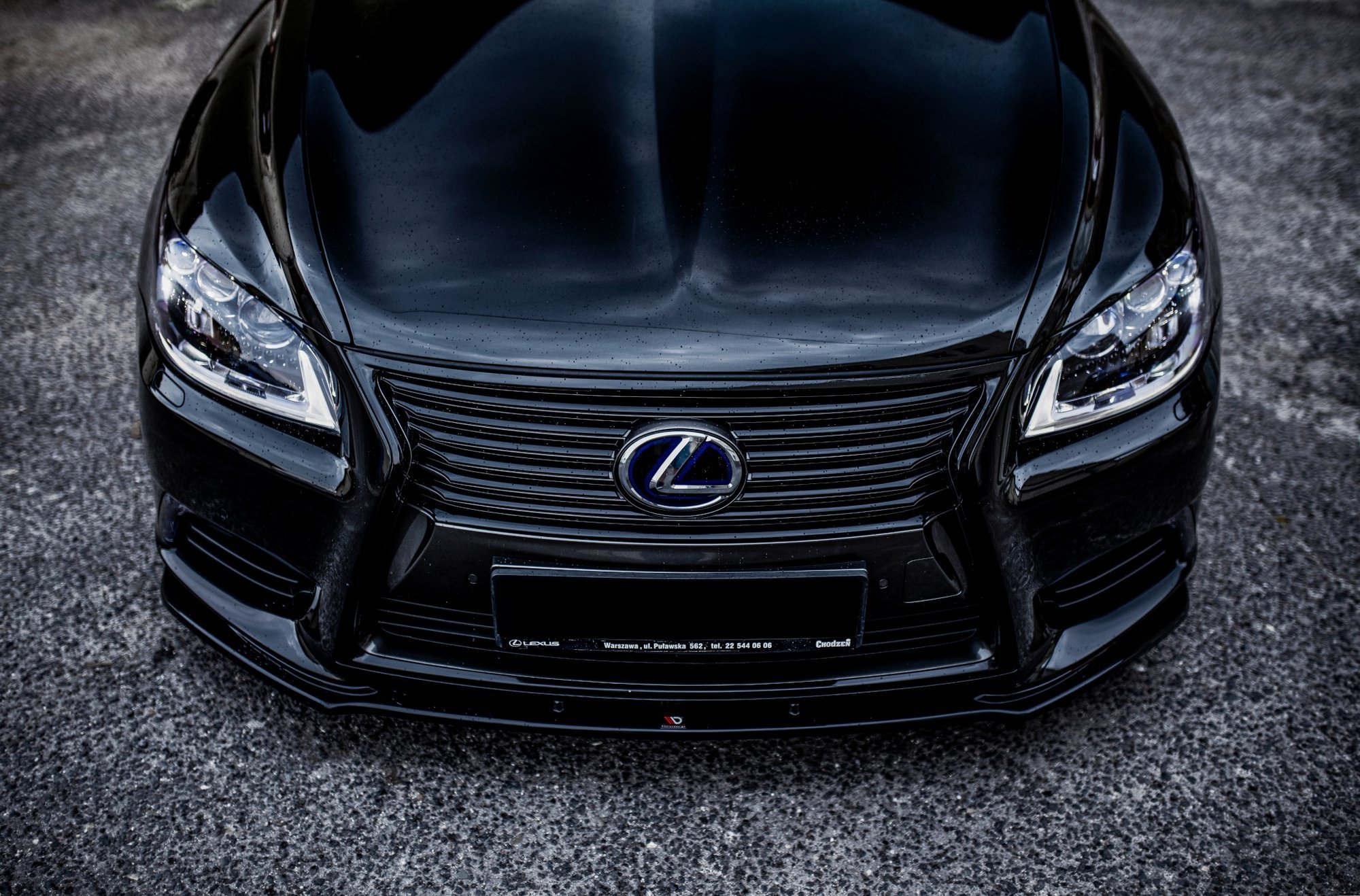 Front Splitter Lexus LS MK4 Facelift (2012-2017) - 6