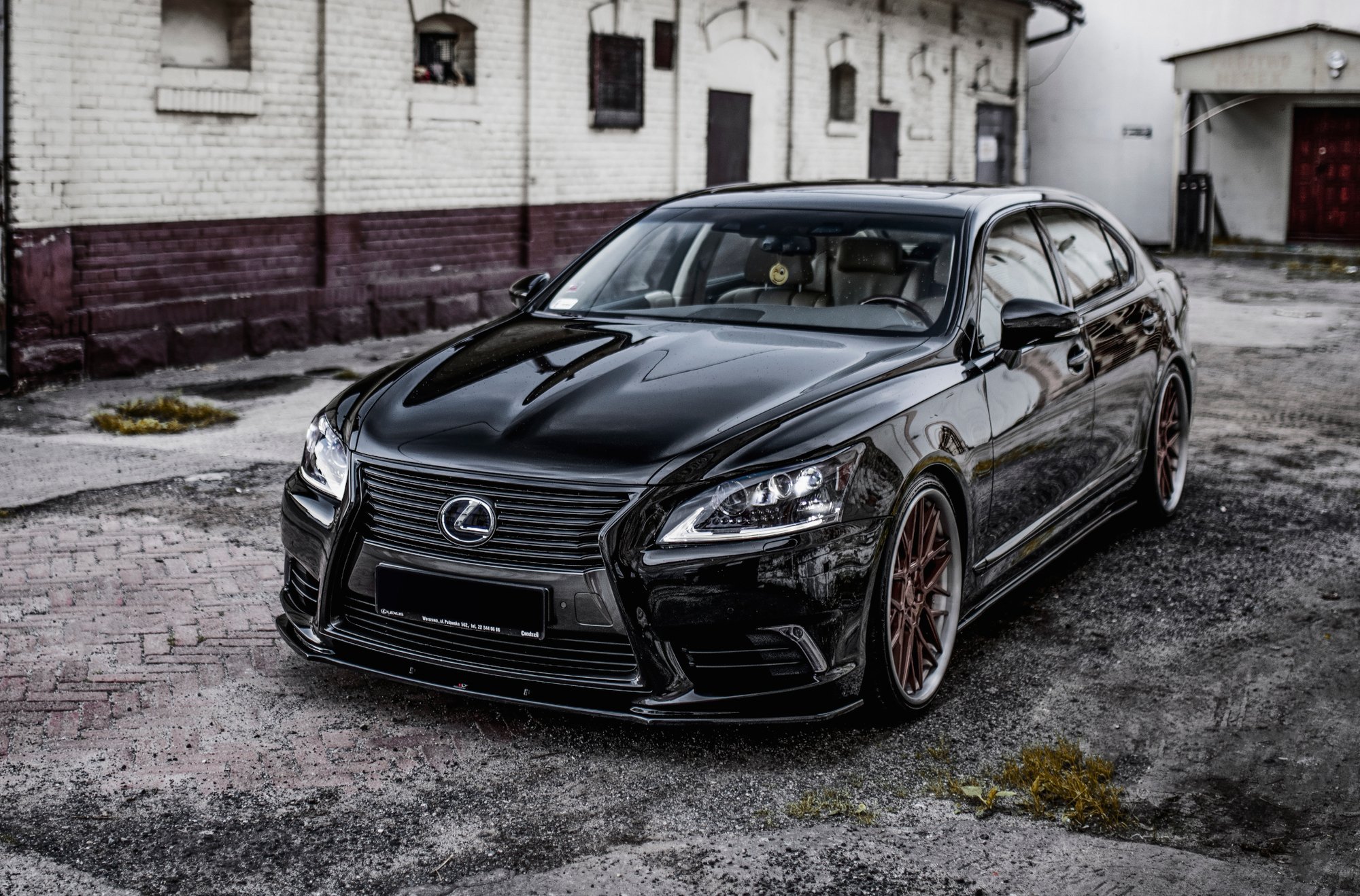 Front Splitter Lexus LS MK4 Facelift (2012-2017) - 5