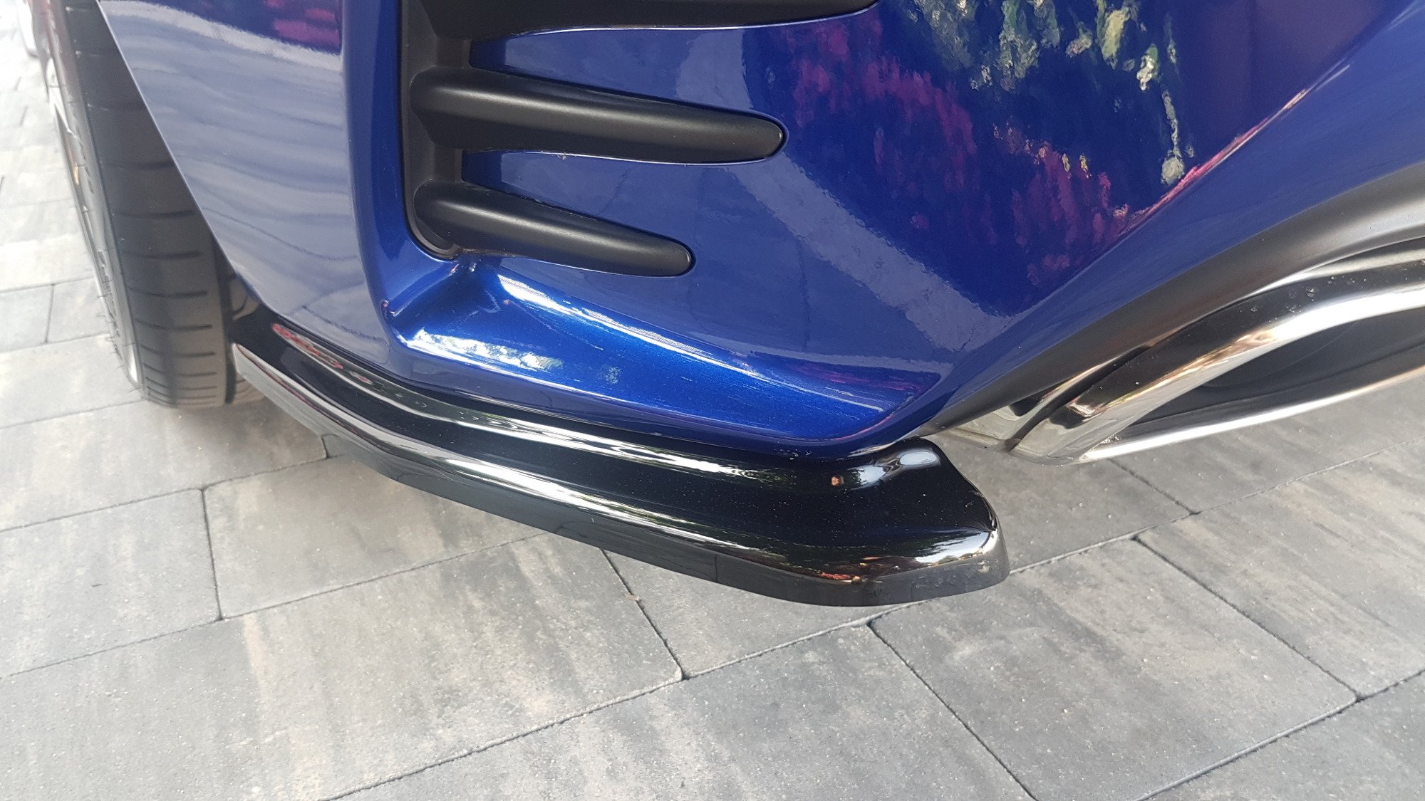 Rear Side Splitters Lexus RC (2014-UP) - 4