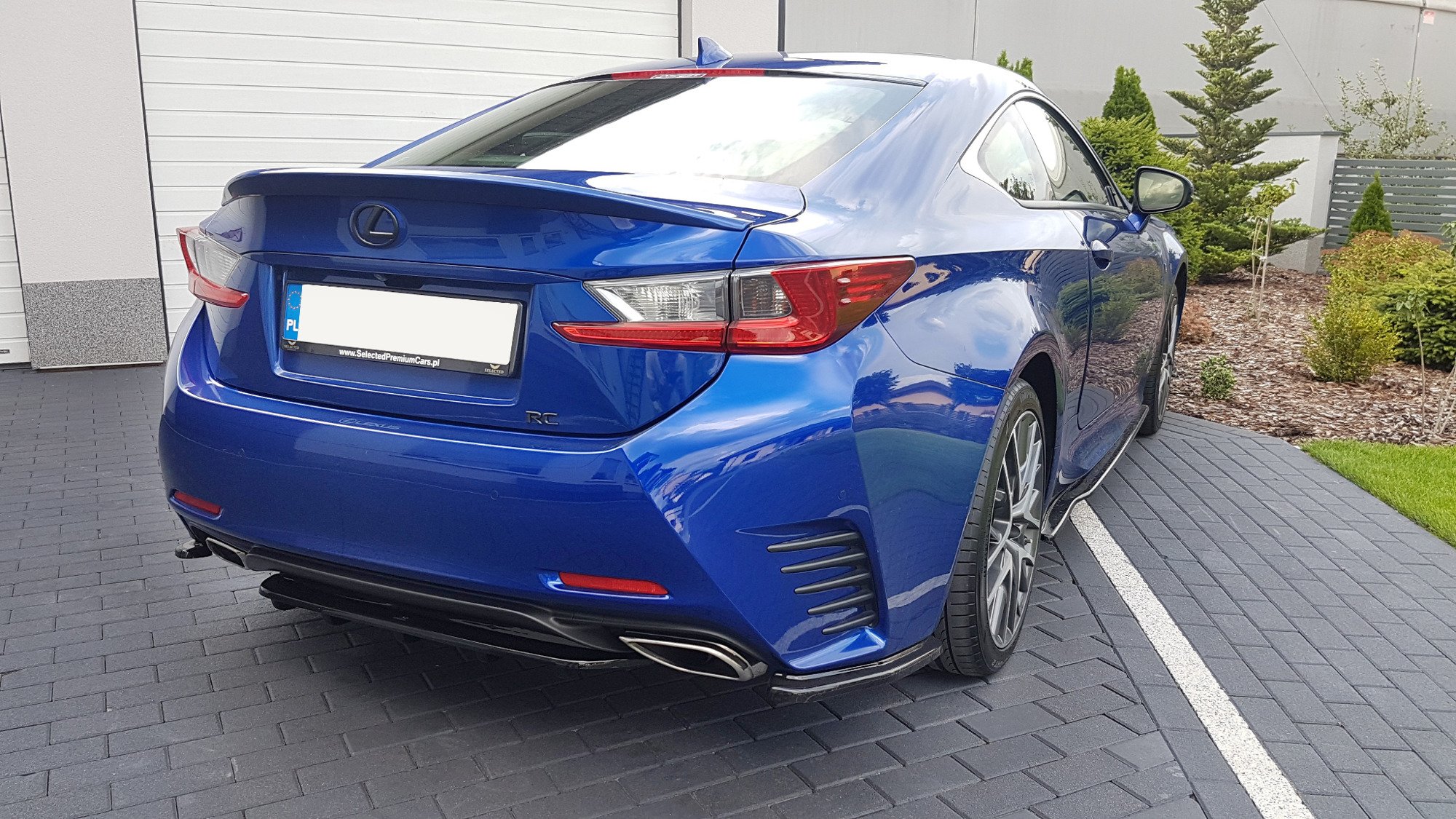 Rear Side Splitters Lexus RC (2014-UP)