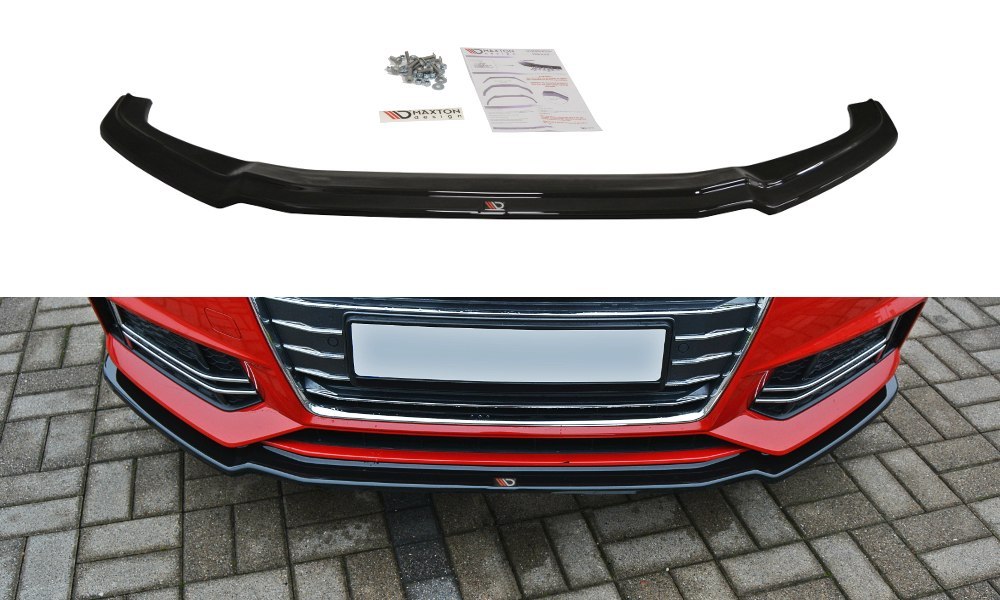 FRONT SPLITTER V.1 AUDI A4 B9 S-LINE