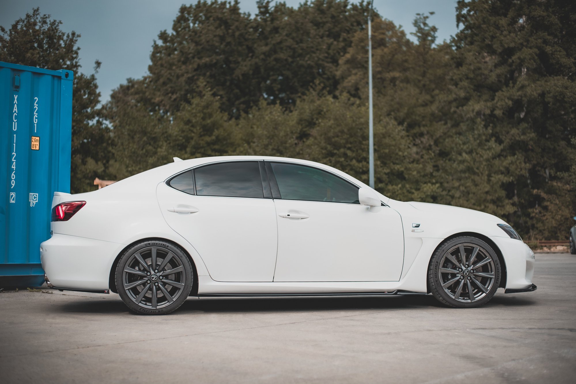 Side Skirts Diffusers Lexus IS F MK2 (2007-2013) - 6