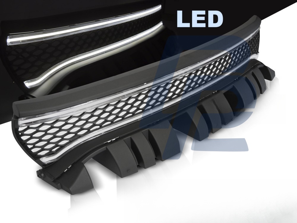 Grille Black with LED for Dodge Charger 2014–2023 - 4