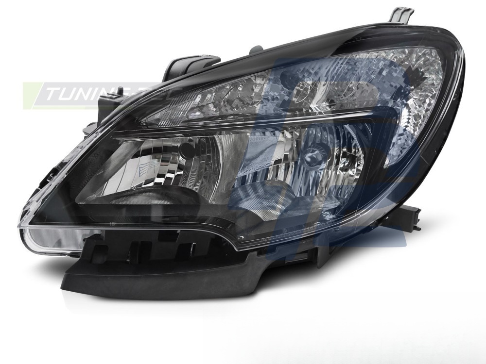 Headlight Black Left Side TYC for Opel Mokka 2012–2016 - 3