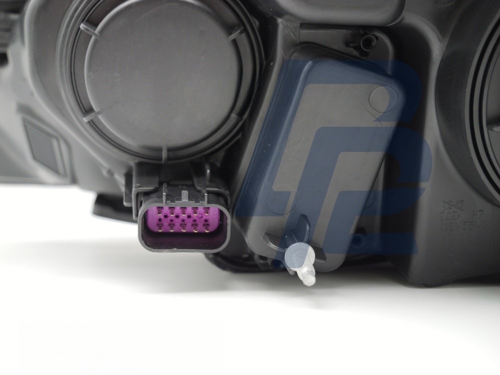 Headlight Black Left Side TYC for Opel Mokka 2012–2016 - 2