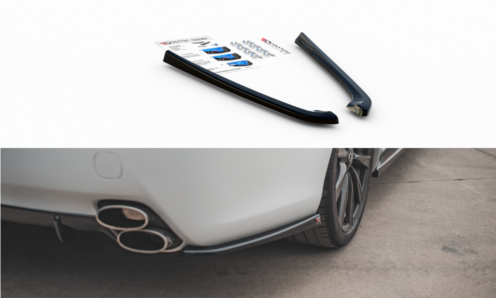 Rear Side Splitters Lexus IS F Mk2 (2007-2013)