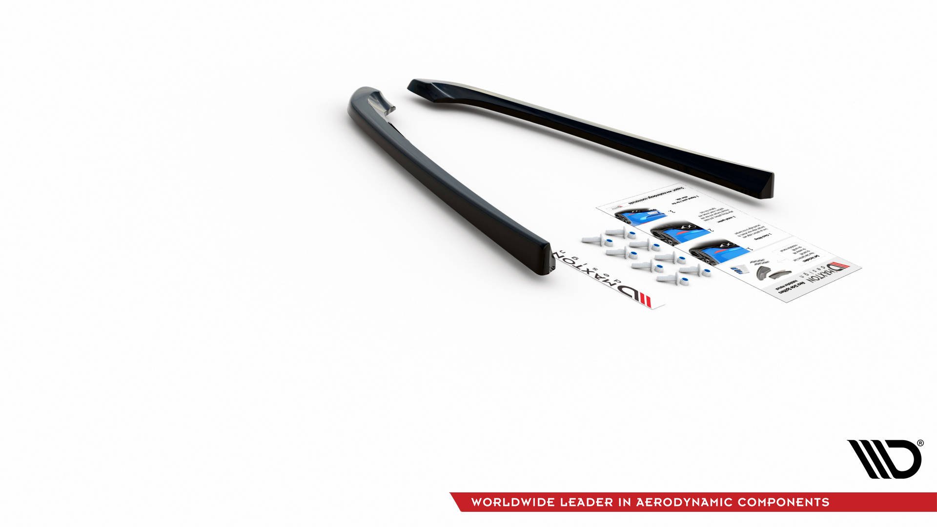 Rear Side Splitters Lexus IS F Mk2 (2007-2013) - 8