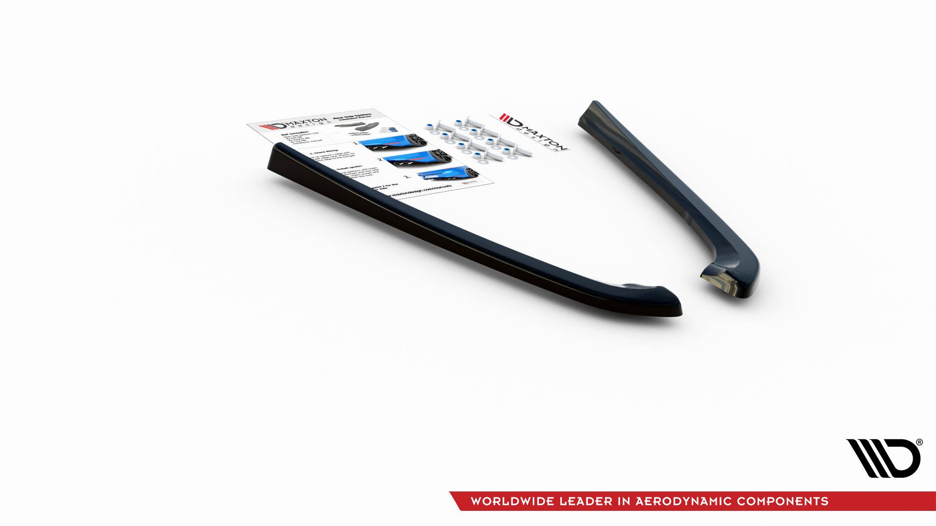 Rear Side Splitters Lexus IS F Mk2 (2007-2013) - 7