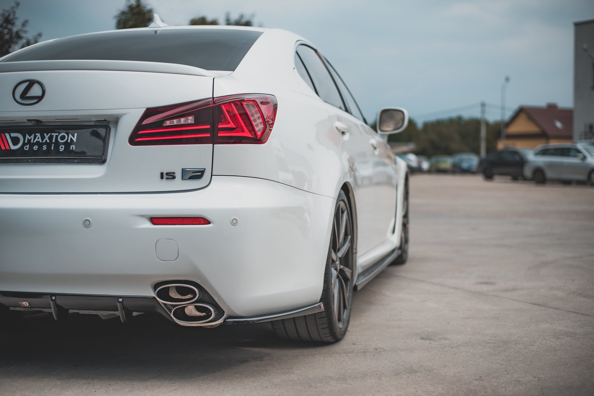 Rear Side Splitters Lexus IS F Mk2 (2007-2013) - 4