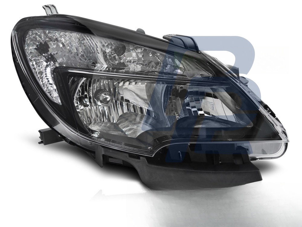 Headlight Black Right Side TYC for Opel Mokka 2012–2016 - 4