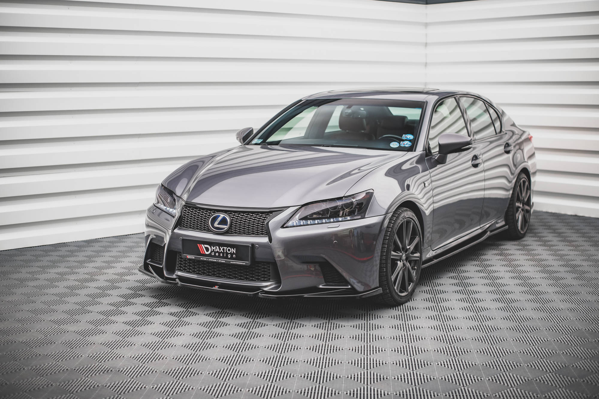 Front Splitter V.2 Lexus GS F Sport MK4 (L10) (2012-2015) - 2