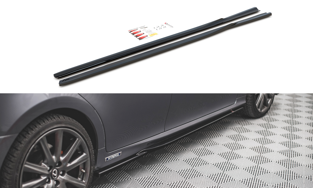 Side Skirts Diffusers Lexus GS F Sport MK4(L10) (2012-2015)
