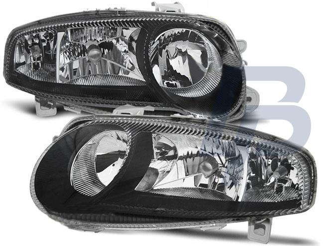 HEADLIGHTS ALFA ROMEO 147 01.01-12.04 BLACK - 2
